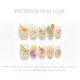 【11】Lime Blush Nail Kit Shiny Green Tones & DIY Soft Accessories