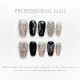 【Multi-Nail Type】Liquid Butterfly Nail Kit Shiny Wing Patterns & DIY Modern Accessories