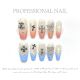 【33】Mandarin Duck Chrome Hearts Nail Art Shiny Metal Decor & DIY Contrast Accessories