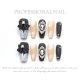 【76】Hepburn Style Nail Art Shiny Elegant Patterns & DIY Classic Accessories