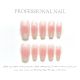 【Multi-Nail Type】Sunset Glow Nail Kit Shiny Orange Tones & DIY Romantic Accessories