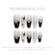 【83】Dark Punk Nail Kit Shiny Edgy Patterns & DIY Bold Accessories