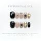 【107】Sun Heart Nail Art Shiny Sun Patterns & DIY Bold Accessories