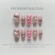 【108】Sweet Funeral Rabbit Nail Kit Shiny Rabbit Patterns & DIY Cute-Edgy Accessories