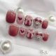 【119】ShellieMay Nail Kit Shiny Bear Patterns & DIY Cute Accessories