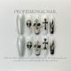 【148】West Queen Nail Kit Shiny Trendy Patterns & DIY Edgy Accessories