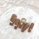 【151】Baroque Nail Kit Shiny Vintage Patterns & DIY Luxury Accessories