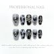 【161】Sweet Cool Hot Girl Nail Kit Shiny Bold Patterns & DIY Trendy Accessories