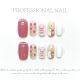 【162】Hand-Painted Tulip Nail Art Shiny Flower Patterns & DIY Romantic Accessories