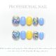 【191】Alternating Color Glitter Nail Kit Shiny Glitter Decor & DIY Playful Accessories