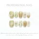 【195】Simple Short Style Nail Art Shiny Minimalist Patterns & DIY Cute Accessories