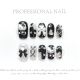 【198】Kuromi Nail Art Shiny Cartoon Patterns & DIY Cute Accessories