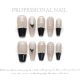 【220】Chain Pearl Nail Kit Shiny Chain-Pearl Mix & DIY Elegant Accessories