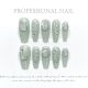 【223】Lake Blue Crushed Diamond Nail Art Shiny Blue Tones & DIY Sparkle Accessories