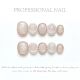 【245】Orchid Pearl Nail Art Shiny Flower Patterns & DIY Elegant Accessories