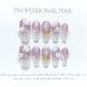 【Multi-Nail Type】Provence Nail Art Shiny Purple Tones & DIY Romantic Accessories