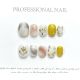 【287】Gold Foil Smudge Nail Kit Shiny Gold Flakes & DIY Elegant Accessories