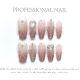 【29】Seal Heart Lock Love Nail Art Shiny Heart Patterns & DIY Romantic Accessories