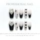 【307】Heart French Nail Art Shiny French Tips & DIY Romantic Accessories