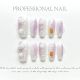 【309】Camellia Series Nail Art Shiny Flower Patterns & DIY Elegant Accessories