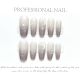 【Multi-Nail Type】Ice Transparent Jade Fat Nail Art Shiny Transparent Tones & DIY Elegant Accessories