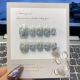 【340】Blue Confidant Nail Art Shiny Blue Tones & DIY Elegant Accessories