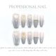 【Multi-Nail Type】Camellia Series Nail Kit Shiny Flower Patterns & DIY Elegant Accessories