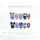 【365】Hand-Painted Short Nails Nail Art Shiny Artistic Patterns & DIY Cute Accessories