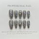 【369】Black Lover Nail Kit Shiny Black Tones & DIY Mysterious Accessories