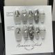 【373】Nude Transparent Pile Drill Nail Kit Shiny Sparkle Decor & DIY Minimalist Accessories