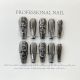 【377】Chrome Hearts Nail Art Shiny Metal Decor & DIY Edgy Accessories