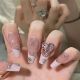 【385】Pure Desire French Nail Kit Shiny French Tips & DIY Romantic Accessories