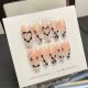 【Multi-Nail Type】Hand-Painted Gradient Nail Kit Shiny Gradient Tones & DIY Artistic Accessories