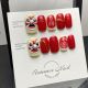 【394】Lion Dance Nail Kit Shiny Lion Patterns & DIY Traditional Accessories