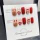 【424】Cute Elk Nail Art Shiny Elk Patterns & DIY Festive Accessories