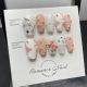 【427】Chanel Style Nail Kit Shiny Tweed Patterns & DIY Luxury Accessories