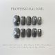 【445】Rainbow Cat Eye Nail Art Shiny Cat Eye Polish & DIY Colorful Accessories