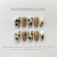 【450】Chanel Style Nail Kit Shiny Tweed Patterns & DIY Luxury Accessories