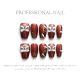 【Multi-Nail Type】Lion Dance Nail Art Shiny Lion Patterns & DIY Traditional Accessories