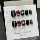 【490】Imitation Big Brand Nail Kit Shiny Luxury Patterns & DIY Premium Accessories