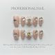 【Multi-Nail Type】Shanghai Sweetheart Nail Art Shiny Cute Patterns & DIY Romantic Accessories