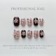 【493】Chanel Style Nail Kit Shiny Tweed Patterns & DIY Luxury Accessories