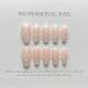 【505】Luminous Fire Nail Kit Shiny Glow Patterns & DIY Edgy Accessories