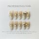 【513】Champagne Party Nail Art Shiny Bubbly Patterns & DIY Festive Accessories