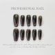 【541】Brown Sugar Bobo Nail Kit Shiny Brown Tones & DIY Sweet Accessories
