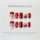 【544】Christmas Elk Nail Kit Shiny Elk Patterns & DIY Festive Accessories