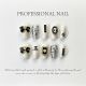 【545】Imitation Big Brand Nail Art Shiny Luxury Patterns & DIY Premium Accessories