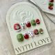 【557】Christmas Theme Nail Art Shiny Holiday Patterns & DIY Festive Accessories