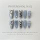 【566】Saturn West Queen Nail Art Shiny Trendy Patterns & DIY Edgy Accessories