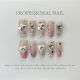 【574】Baroque Girl Nail Kit Shiny Vintage Patterns & DIY Elegant Accessories